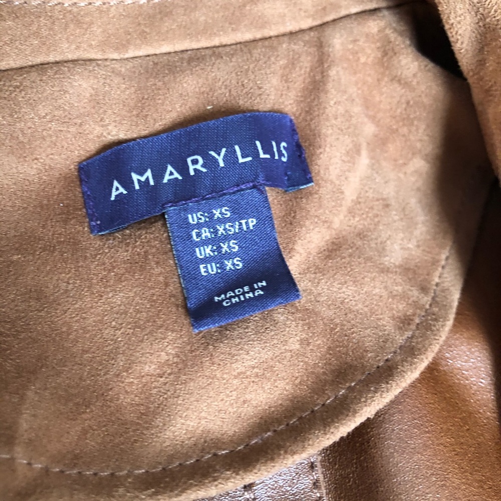 AMARYLLIS Faux Suede Trench - Picture 8 of 10
